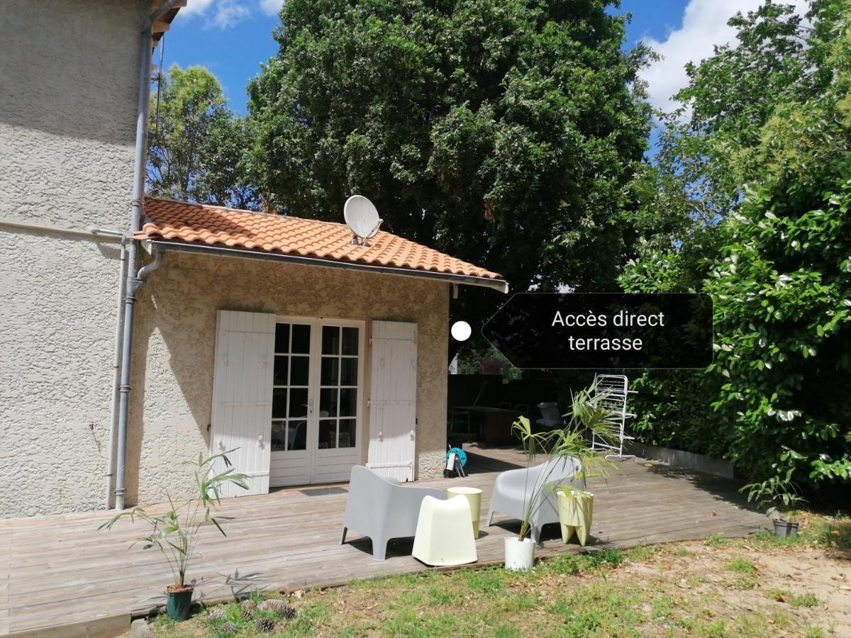 Studio Cosy Aux Portes De Bordeaux Et Saint Emilion Yvrac Exteriér fotografie